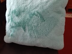 Perne decorative roz si verde noi